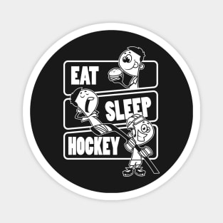 Eat Sleep Hockey - Ice Hockey gift design Magnet